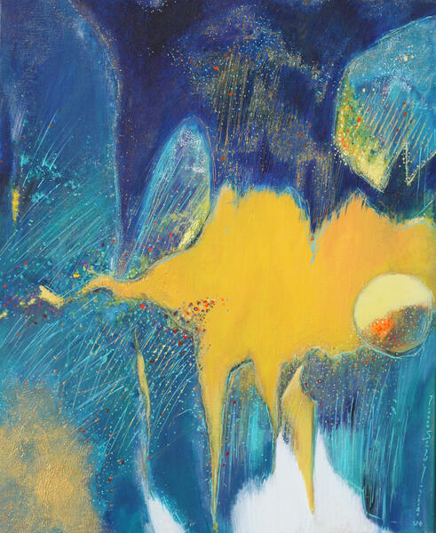 No. 14, akryl/płótno, 60x50 cm