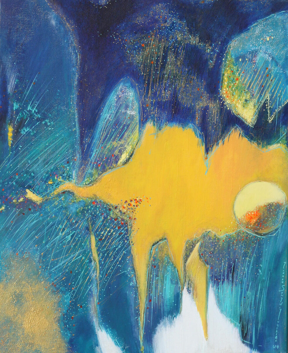 No. 14, akryl/płótno, 60x50 cm